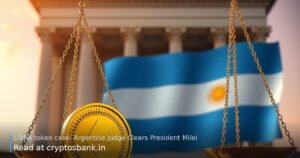 An Argentine judge clears President Milei in the LIBRA token case.