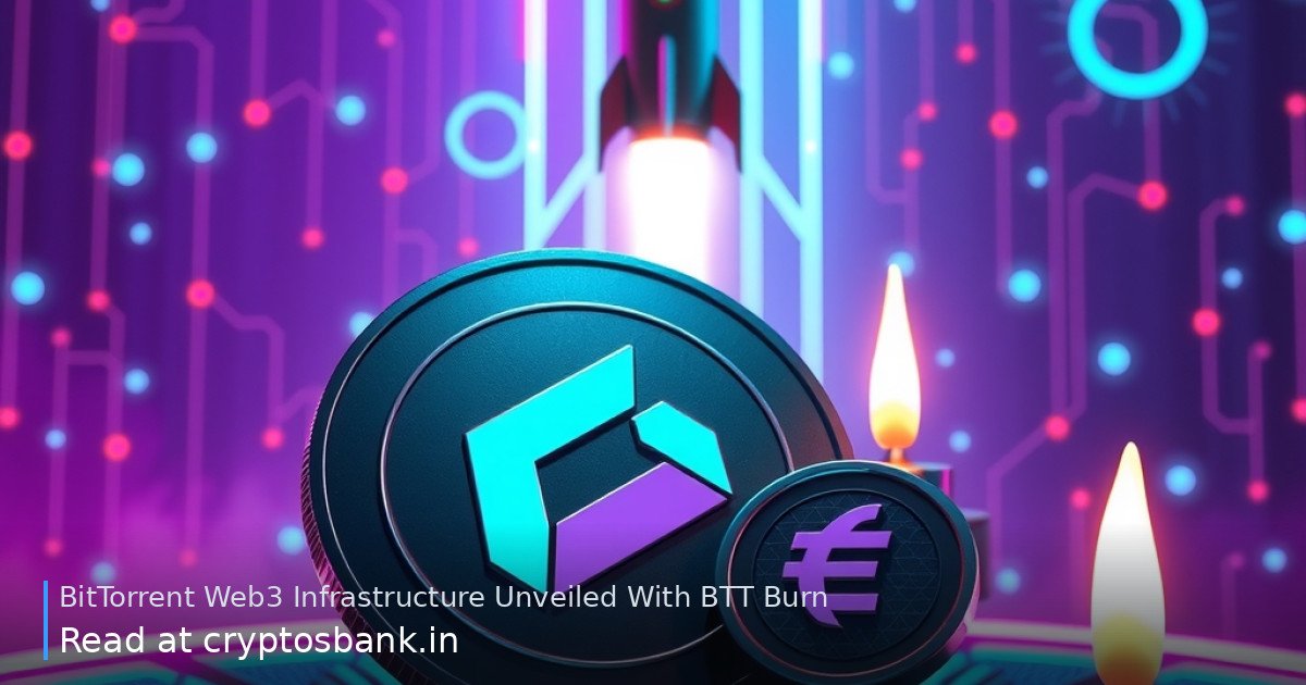 BitTorrent launches Web3 and AI infrastructure upgrade with inaugural BTT token burn.
