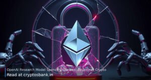 An Ethereum crystal next to a cracked padlock under red warning light, symbolizing unauthorized crypto access.