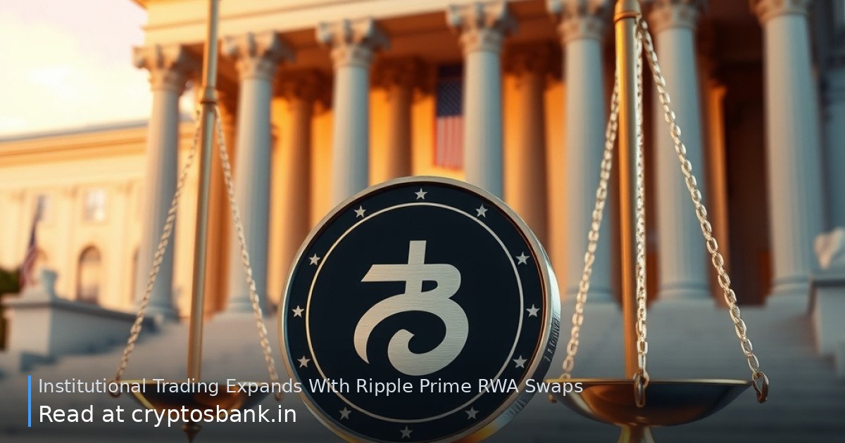 A dark silver coin on the scales of justice before a government building with the US flag.